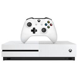 Microsoft Xbox One S Console, 500GB, White